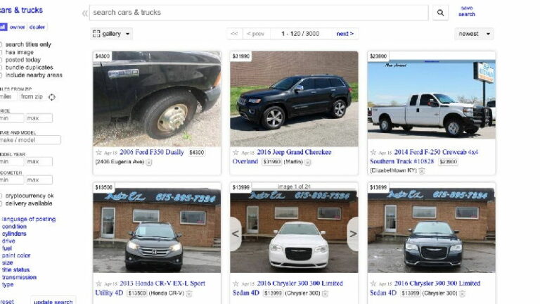 Used Trucks Craigslist For Sale By Owner Near Me – Price at Wholesale
