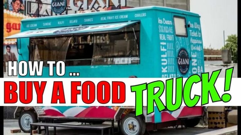 Food Truck for Sale on Craigslist by Owner, Better Buy or Lease?