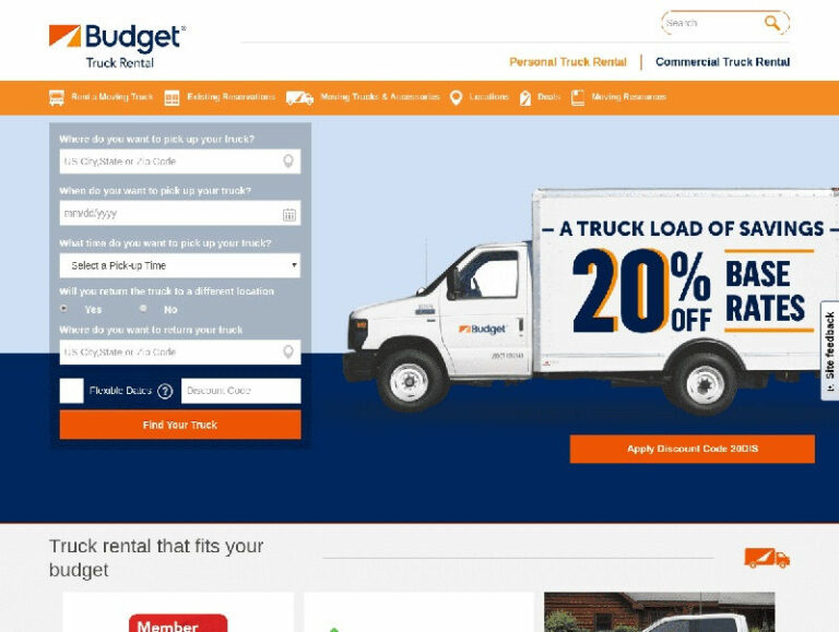 Uhaul Truck Rental Discounts Code 50% Off 2022