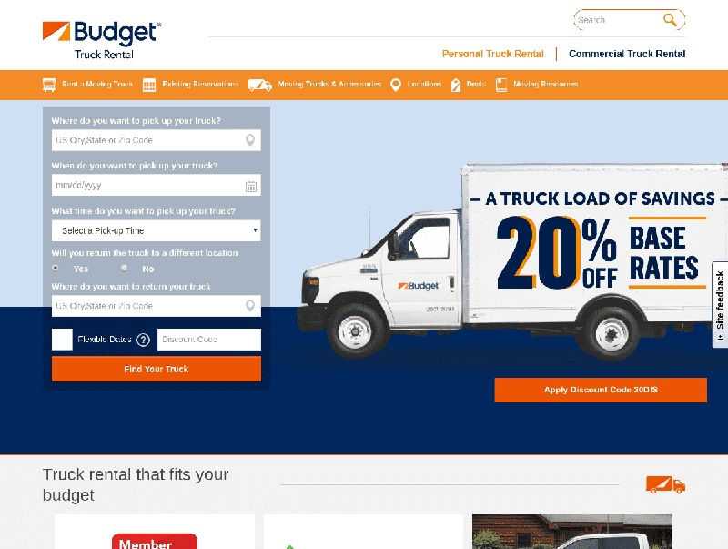 Uhaul Truck Rental Discounts Code 50% Off 2022