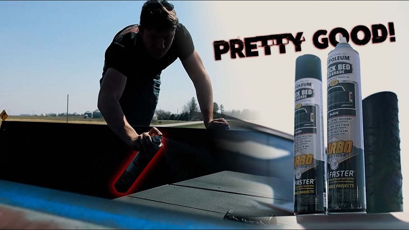 Rustoleum Turbo Can Bed Liner Waterproof, True or False?